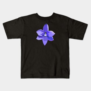 Purple Flower Kids T-Shirt